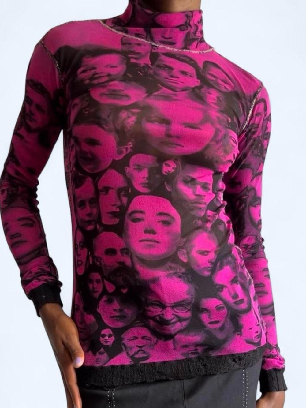 Rare Vintage Jean Paul Gaultier Mesh Top